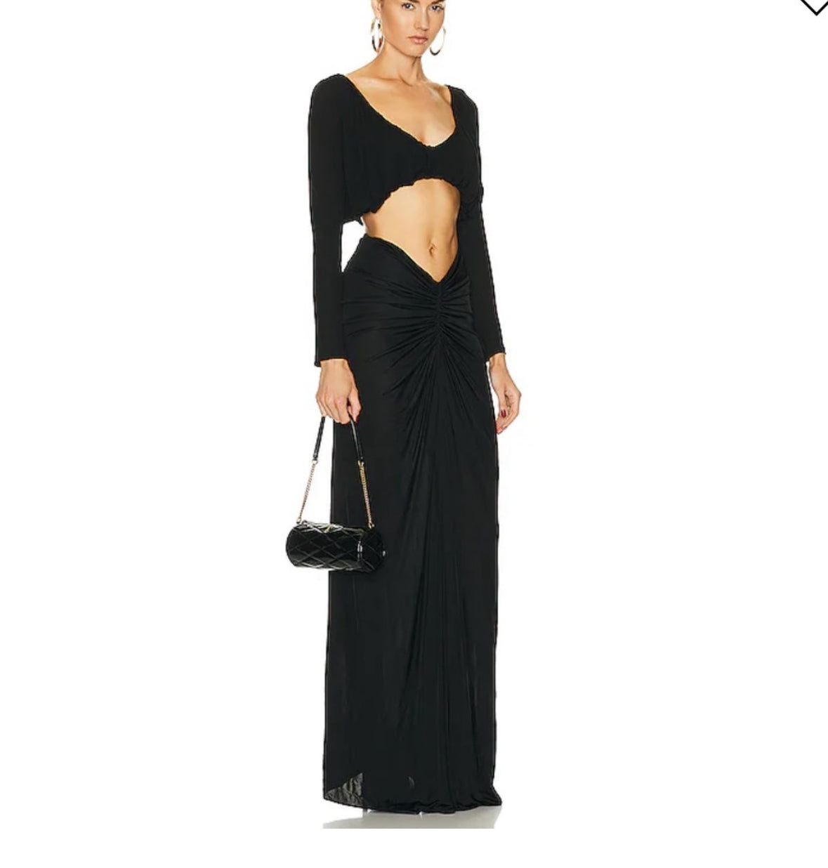 YSL Patent Leather Sade Bag