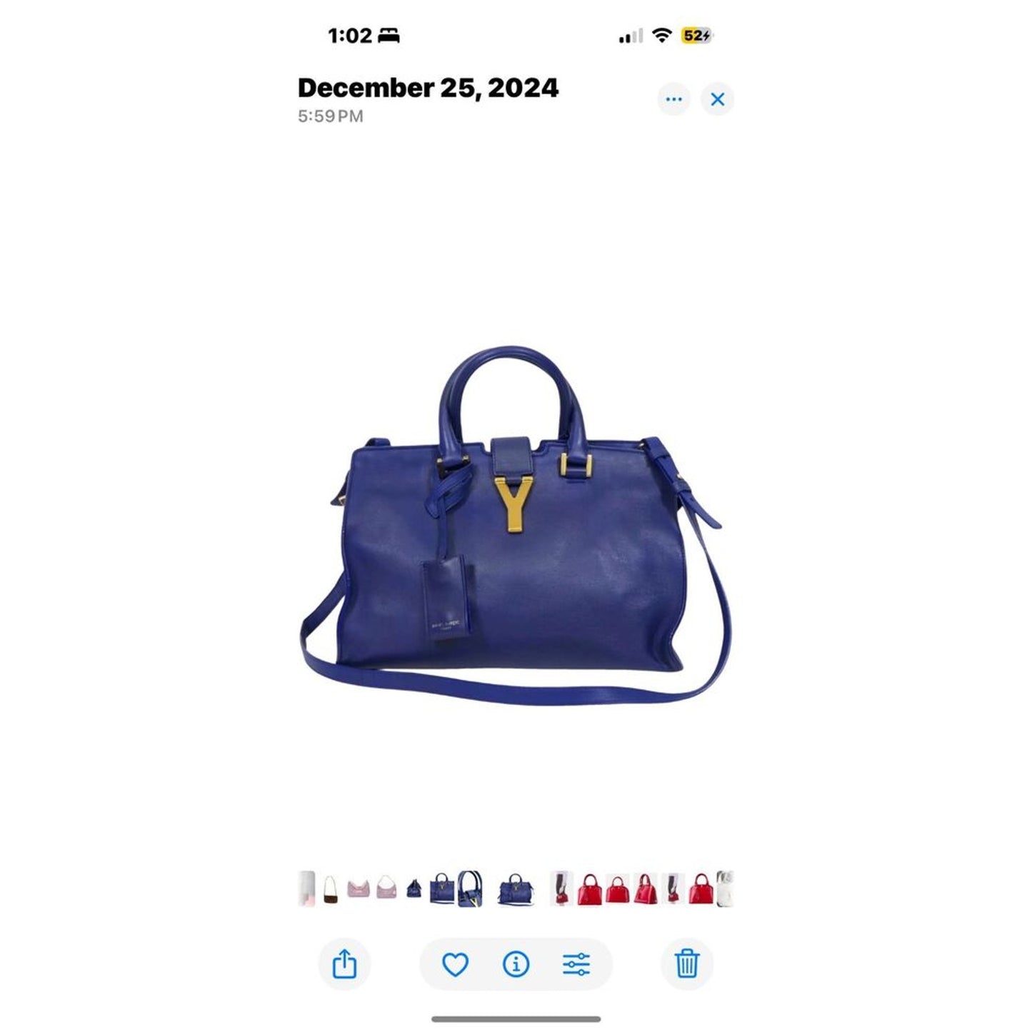 Yves Saint Laurent Chyc Handbag