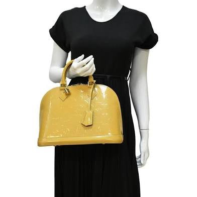 Louis Vuitton Alma Monogram Vernis Alma GM