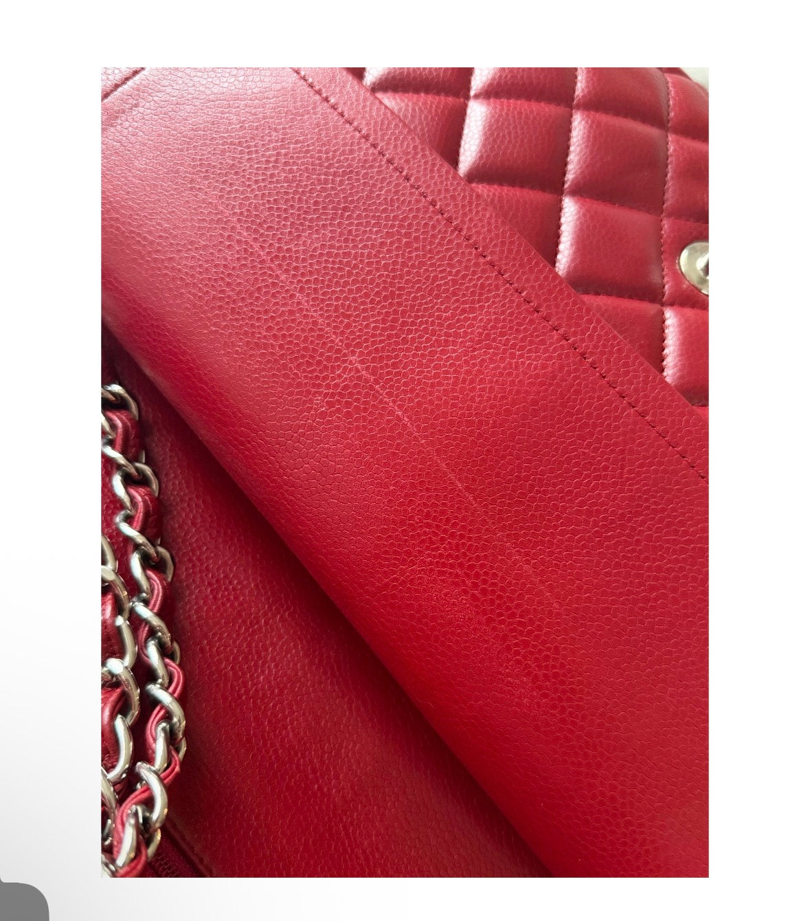 Chanel Classic Double Flap Bag – Red Lambskin with Gold-Tone Hardware