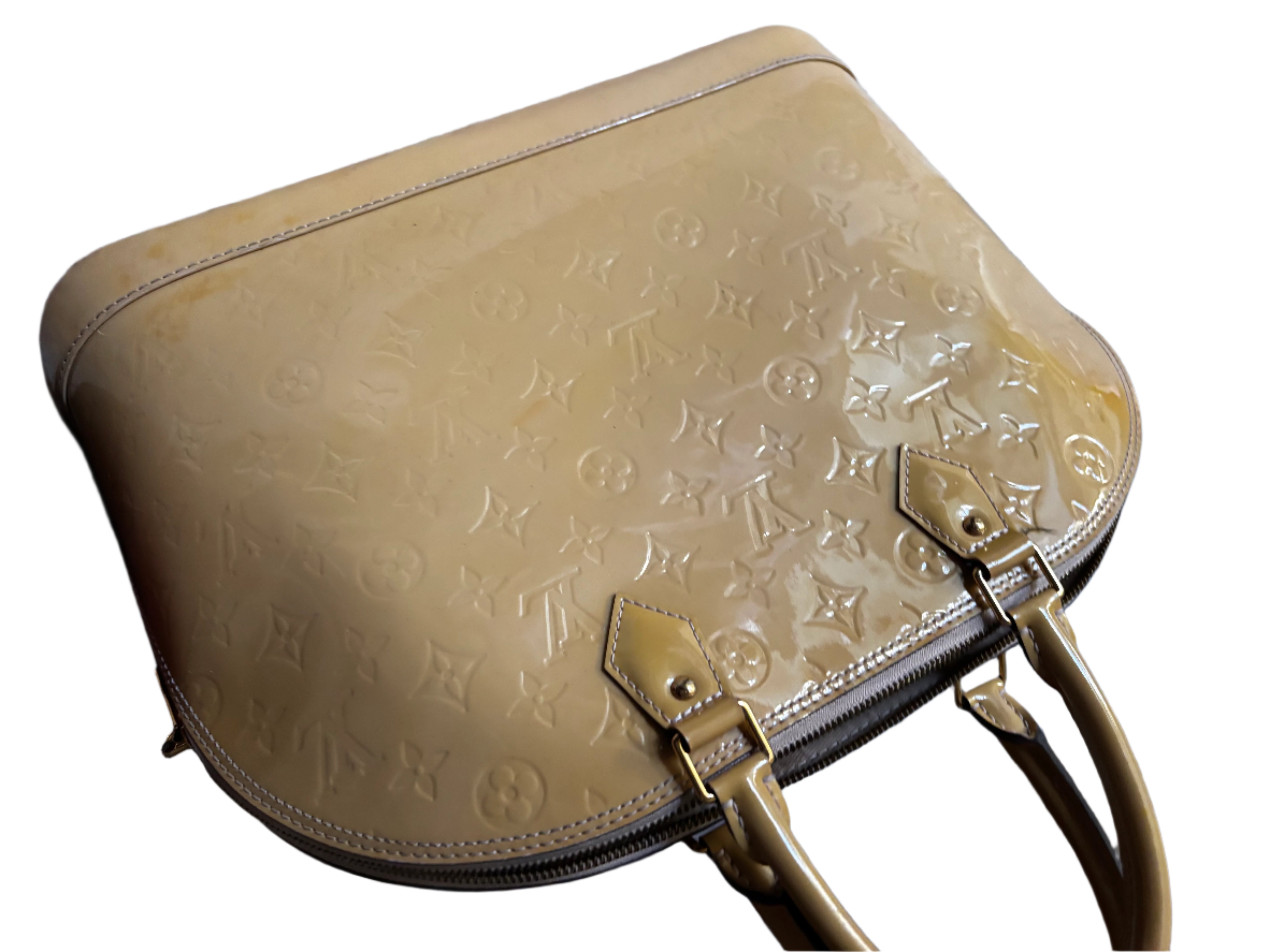 Louis Vuitton Alma Monogram Vernis Alma GM