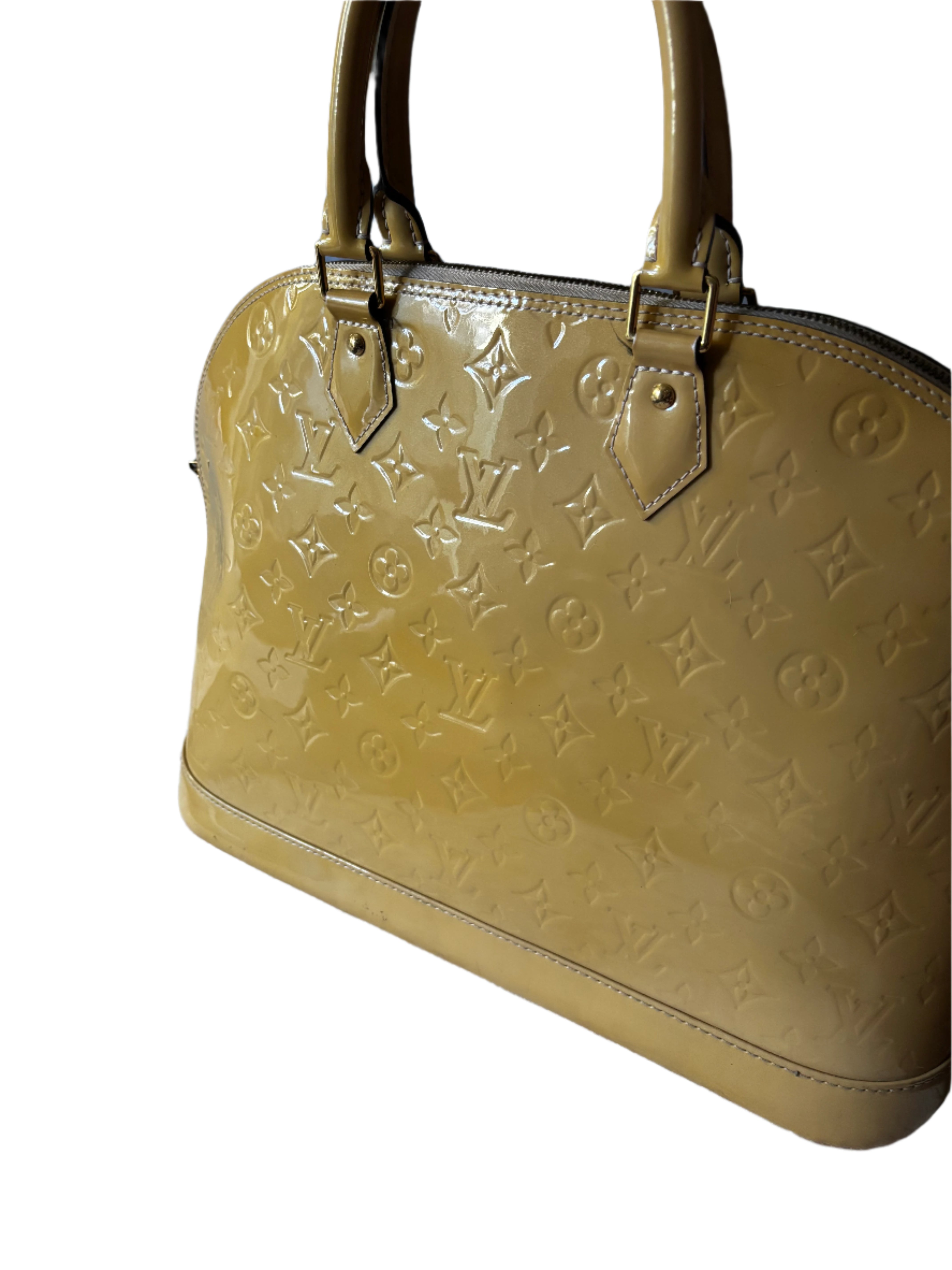 Louis Vuitton Alma Monogram Vernis Alma GM