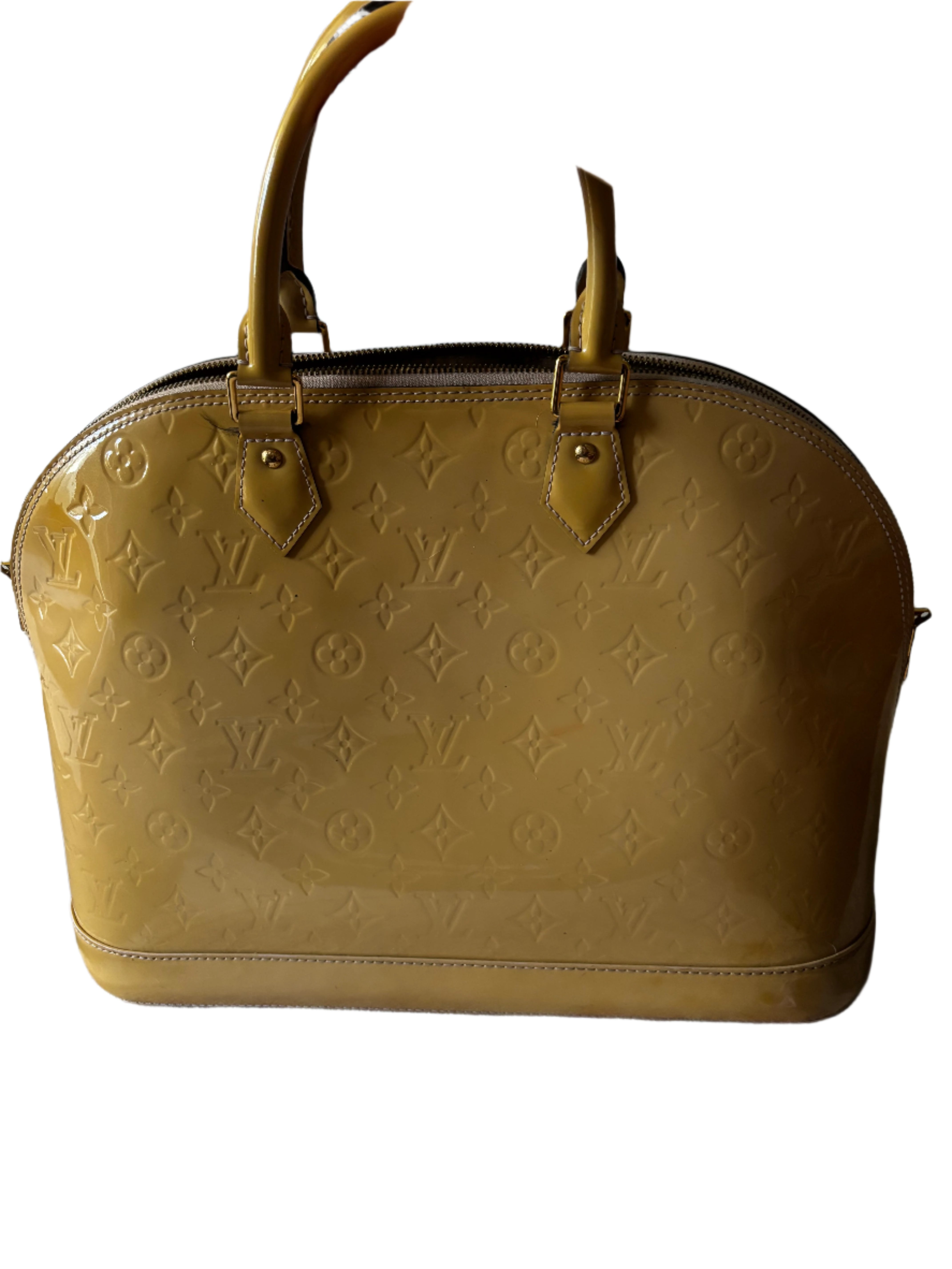 Louis Vuitton Alma Monogram Vernis Alma GM