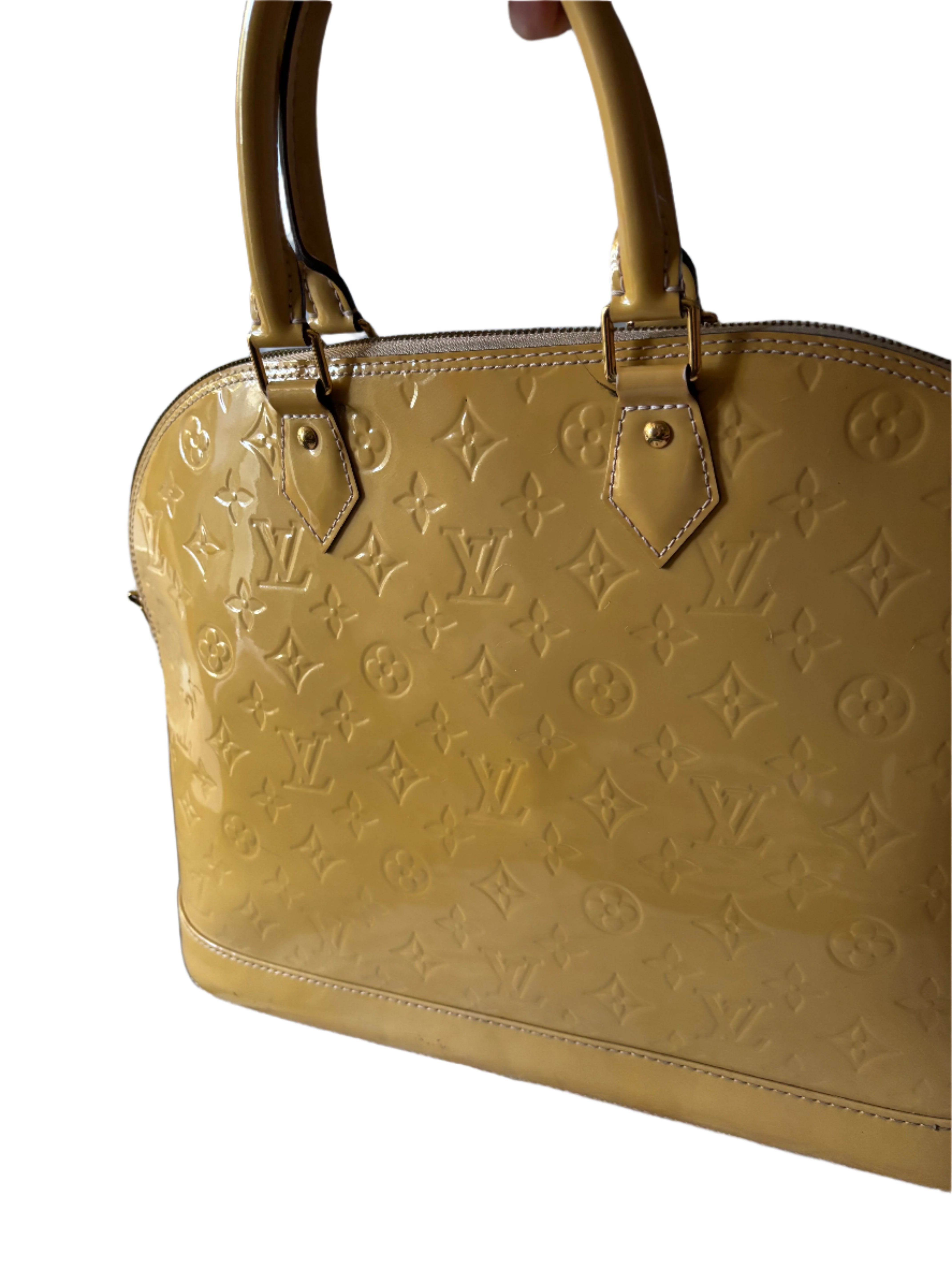 Louis Vuitton Alma Monogram Vernis Alma GM