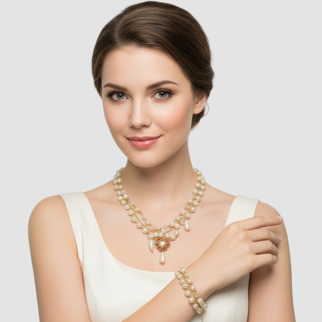 Victorian Gold Plated necklace