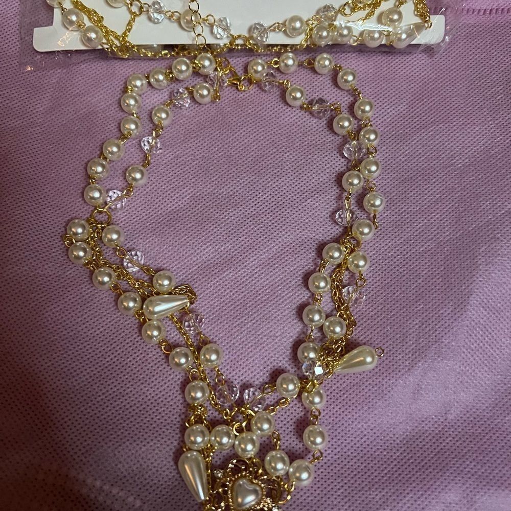 Victorian Gold Plated necklace