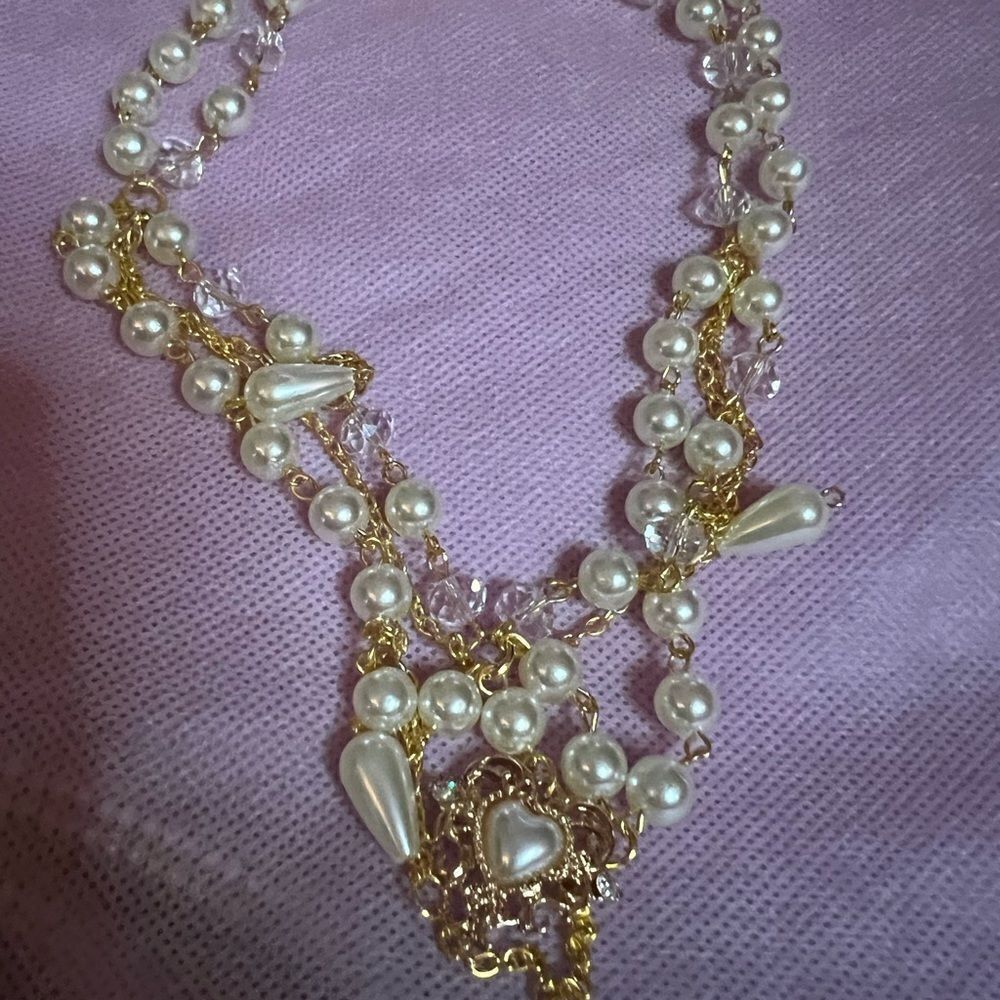 Victorian Gold Plated necklace