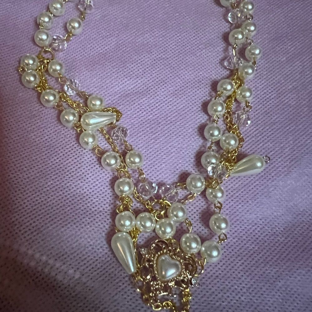 Victorian Gold Plated necklace