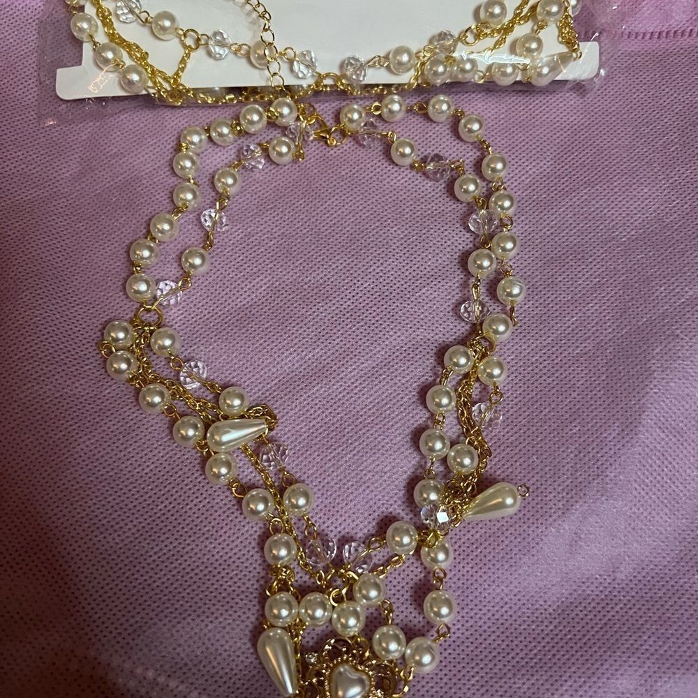 Victorian Gold Plated necklace