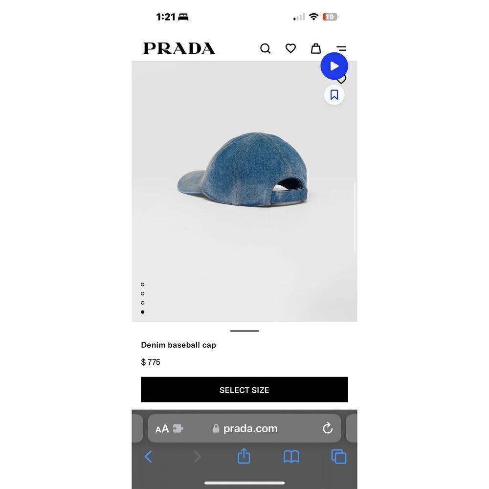 Gorgezze denim Hat