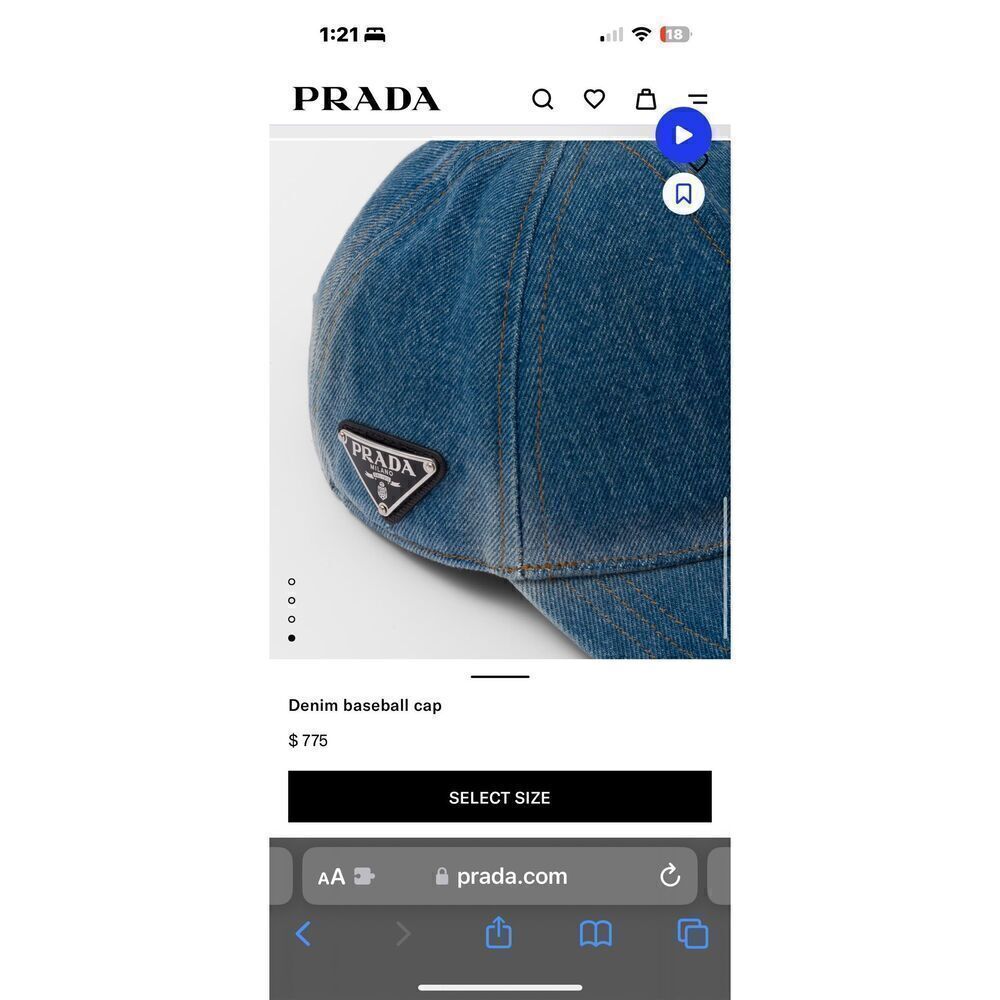 Gorgezze denim Hat