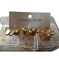 Gold Earings Rings