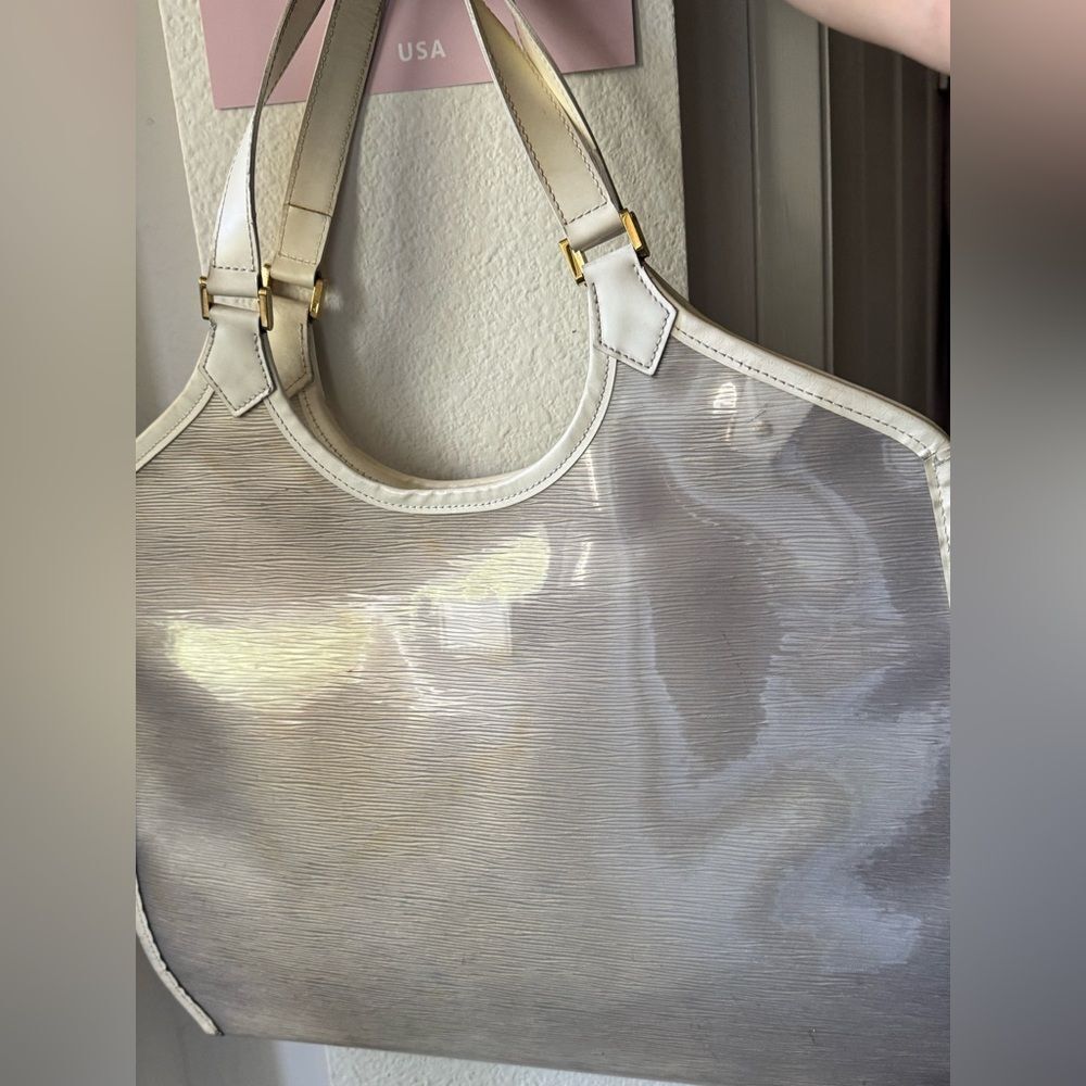 Louis Vuitton pliage authentic lagoon bag