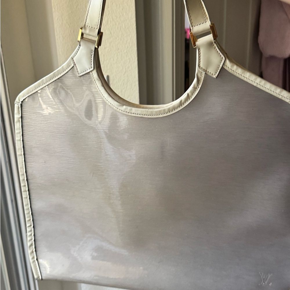 Louis Vuitton pliage authentic lagoon bag