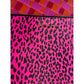 YSL leopard clutch bag