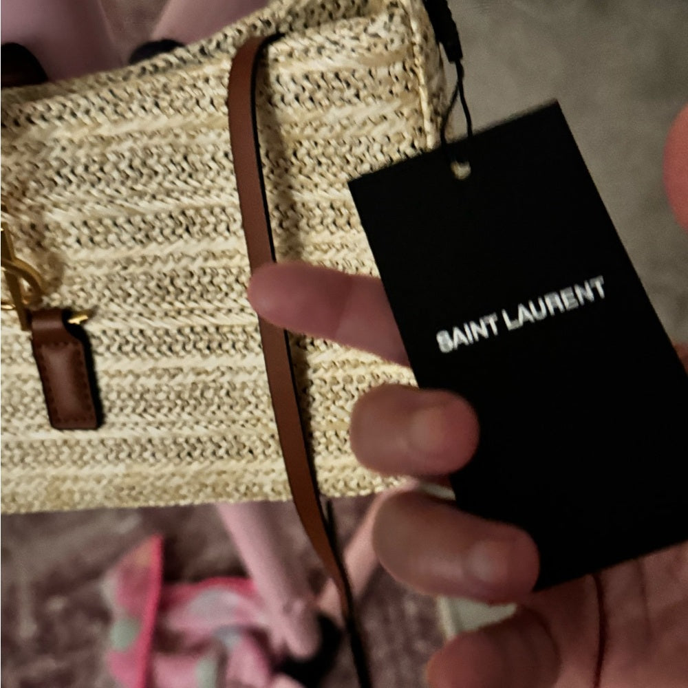 Woven shoulder bag set