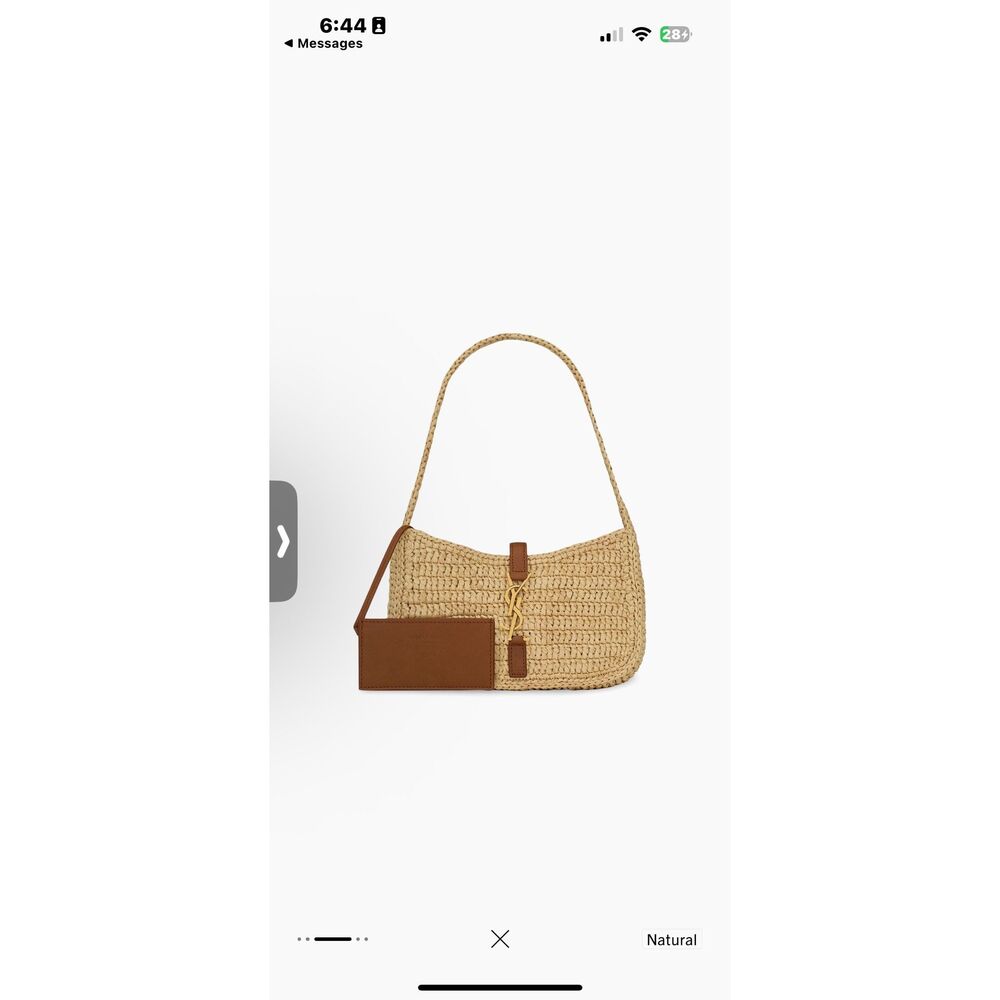 Woven shoulder bag set