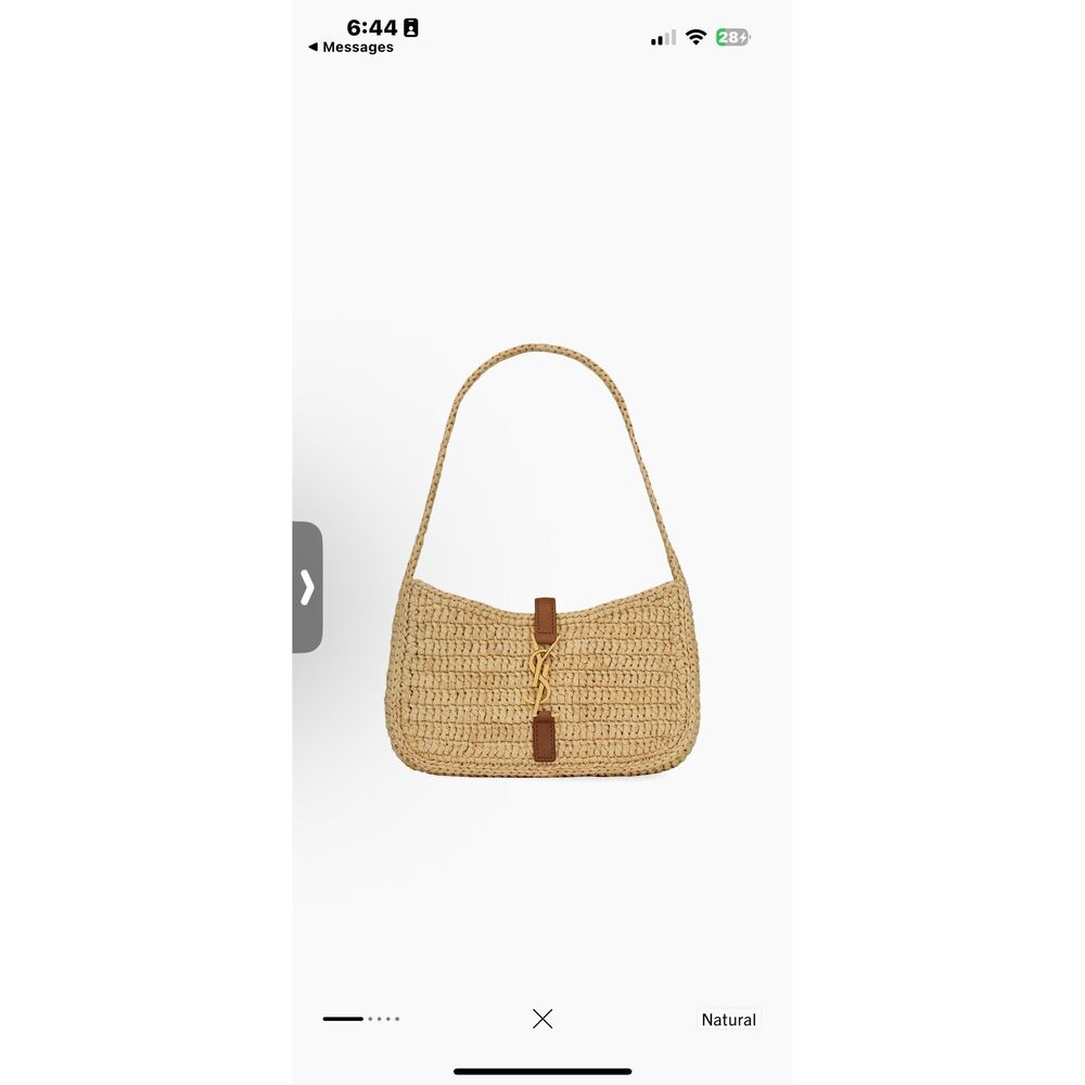 Woven shoulder bag set