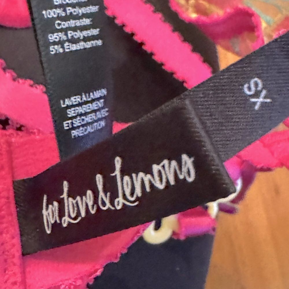 FOR LOVE & LEMONS Lucy Monowire Bra - Women’s Size XS - New With Tags